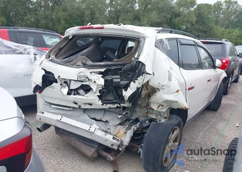 2004 Nissan Murano Sl из США, поврежденный, VIN JN8AZ08T24W214262